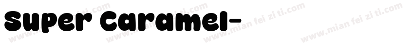 Super Caramel字体转换